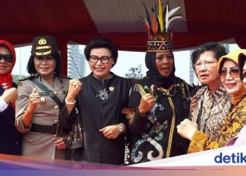 Istri Kapolri Bicara soal Kesetaraan di HUT ke-70 Polwan