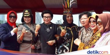 Istri Kapolri Bicara soal Kesetaraan di HUT ke-70 Polwan
