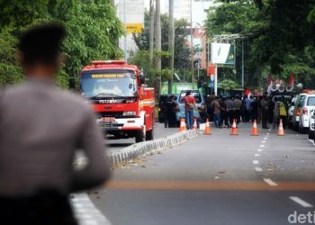 Polisi Siagakan Damkar Jelang Demo BEM SI di KPK: Siapa Tahu Ada Kebakaran