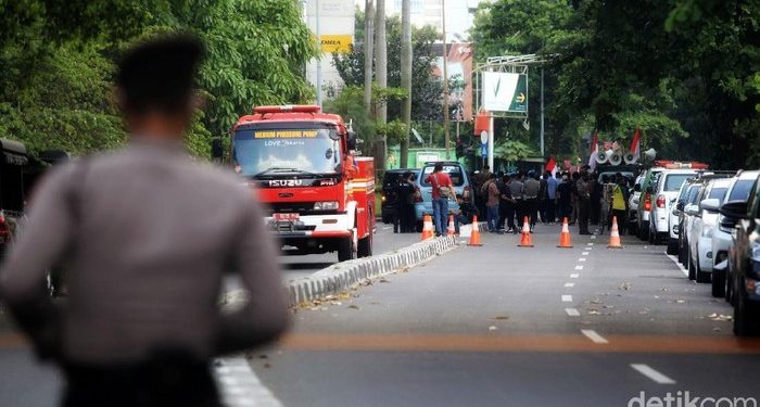 Polisi Siagakan Damkar Jelang Demo BEM SI di KPK: Siapa Tahu Ada Kebakaran