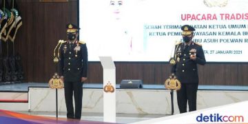 Ucapkan Terima Kasih, Jenderal Sigit Ibaratkan Idham Azis Elang Pemimpin