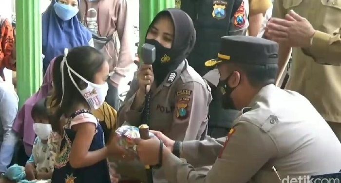 25 Anak di Sekitar Lokasi Ledakan Bondet Pasuruan Terima Trauma Healing