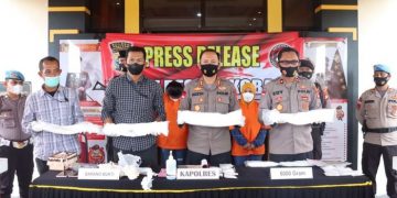 3 Penyelundup 6 Kg Sabu dari Malaysia Dibekuk di Kaltara, 1 Masih ABG