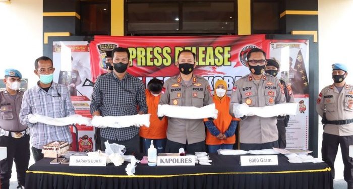 3 Penyelundup 6 Kg Sabu dari Malaysia Dibekuk di Kaltara, 1 Masih ABG