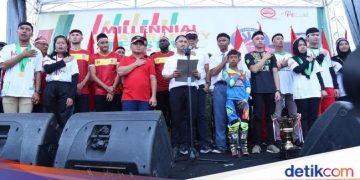 Hadiri Millennial Road Safety, Kapolda Kalteng Ajak Muda-mudi Daftar Polisi