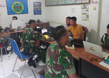 Penampakan Prajurit Raider Diperiksa Buntut Kasus Pukul Polwan di Kalteng