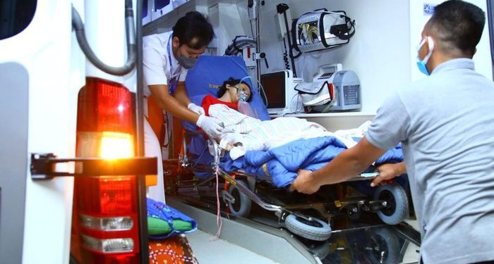 Dibantu Kapolri, Sinta Bocah Penderita Tumor Tulang Tiba di RS Polri Jaktim