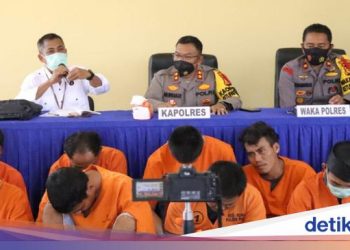 16 Sindikat Pencuri Besi Kabel PT Pertamina Hulu Rokan Dibekuk