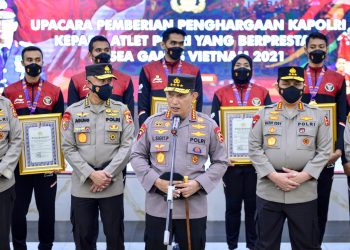 Apresiasi Kapolri Bagi Anggota Polri Berprestasi di Sea Games Vietnam