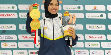 Bripda Audrey Persembahkan 2 Medali Emas untuk Jawa Barat di Ajang PON XXI