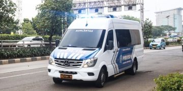 Mobil command center Korlantas Polri
