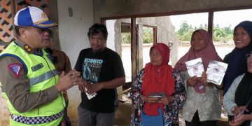 Korlantas distribusi bantuan