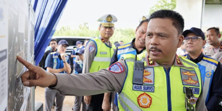 Kakorlantas Tinjau Tol Japek II Selatan sebagai Jalur Alternatif Mudik Lebaran 2026
