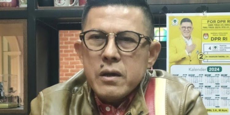 Anggota Komisi III DPR RI, Soedeson Tandra