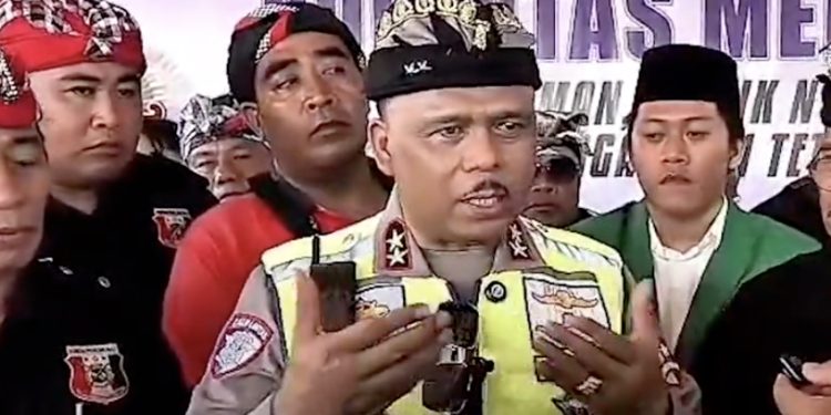 Kakorlantas Gelar 'Polantas Menyapa' di Bali, Pastikan Lebaran dan Nyepi Aman