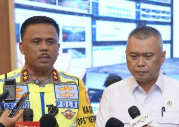 Kakorlantas Pantau Arus Mudik di JMTC