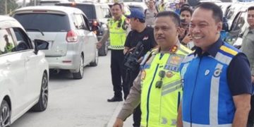 Kakorlantas Tinjau Tol Fungsional Japek II, Pastikan Arus Balik Terkendali
