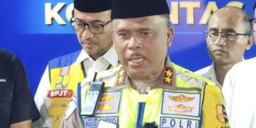 Doa Bersama di Command Center KM 29 Cikampek