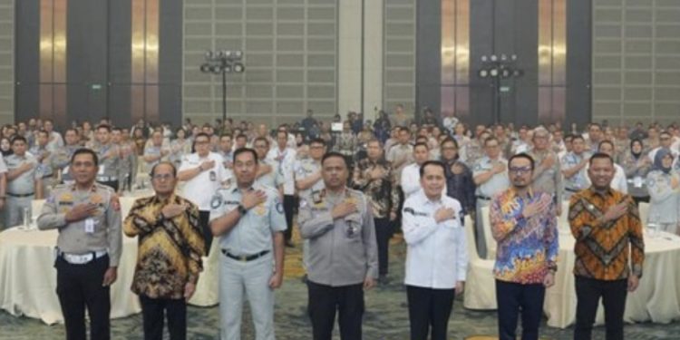 Kakorlantas Buka Rakor Pembina Samsat 2026