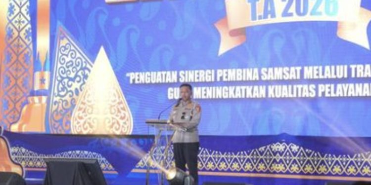 Kakorlantas Buka Rakor Pembina Samsat 2026