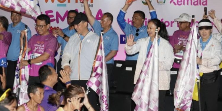 Kapolri dan Ketum Bhayangkari Resmi Lepas Kemala Run 2026