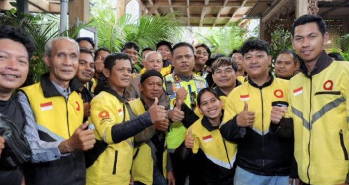 Kakorlantas Hadiri Giat Polantas Menyapa di Banjarmasin