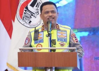 Kakorlantas Irjen Agus Suryonugroho menghadiri Musyawarah Nasional III Asosiasi Pengusaha Truk Indonesia (Aptrindo)