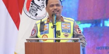 Kakorlantas Irjen Agus Suryonugroho menghadiri Musyawarah Nasional III Asosiasi Pengusaha Truk Indonesia (Aptrindo)