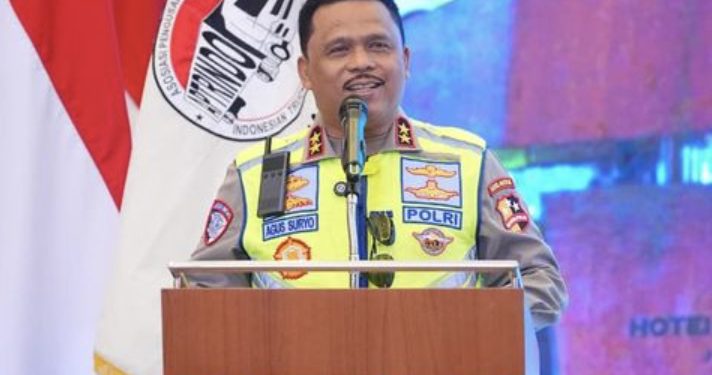 Kakorlantas Irjen Agus Suryonugroho menghadiri Musyawarah Nasional III Asosiasi Pengusaha Truk Indonesia (Aptrindo)