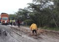 Jalan Rusak karena Over Dimension Over Load 1