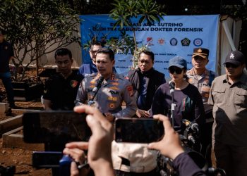 proses ekshumasi dan autopsi ulang kasus kematian Sutrimo