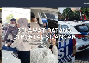 Gambar aplikasi SILANCAR sistem cerdas operasional Korlantas berbasis standar SPBE