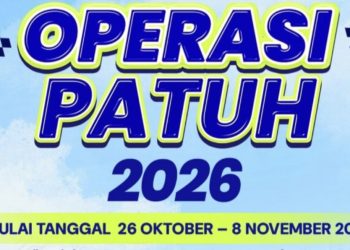 Gambar Operasi Patuh 2026 peningkatan disiplin berlalu lintas