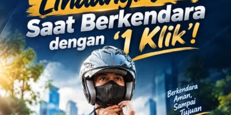 Gambar pentingnya helm SNI dan sabuk pengaman untuk keselamatan berkendara