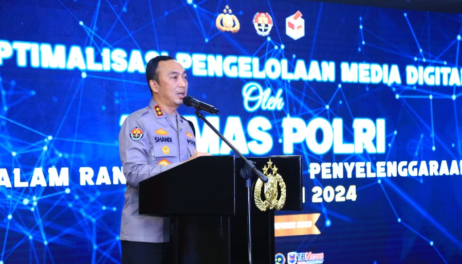 Optimalisasi Pengelolaan Media Digital untuk Pemilu Damai Anev Humas Polri 2023