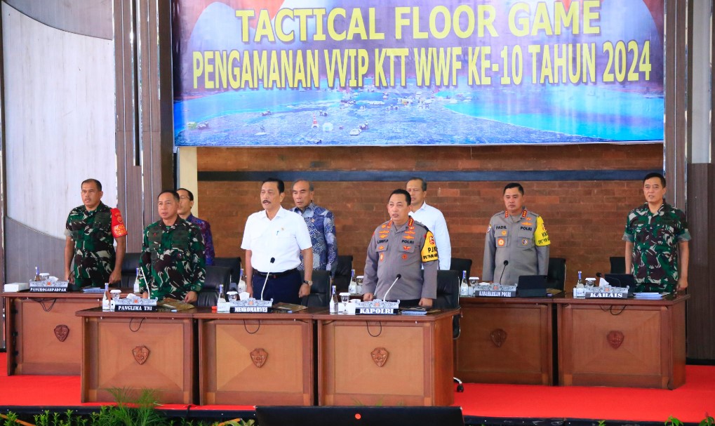 TNI-Polri Gelar Simulasikan TFG Gabungan untuk Pengamanan WWF