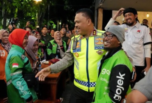 Polantas dan Ojol Kamtibmas