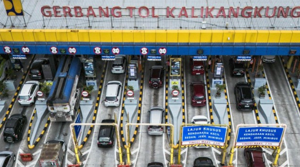 one way nasional arus balik lebaran 2024