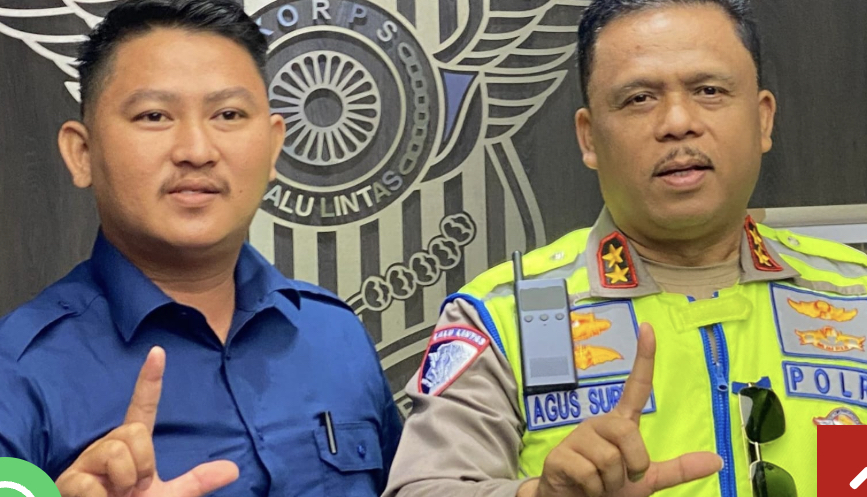 Banter Adis dan Kakorlantas Polri