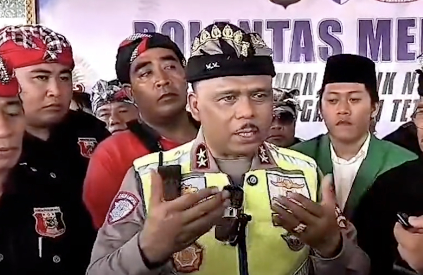 Kakorlantas Gelar 'Polantas Menyapa' di Bali, Pastikan Lebaran dan Nyepi Aman