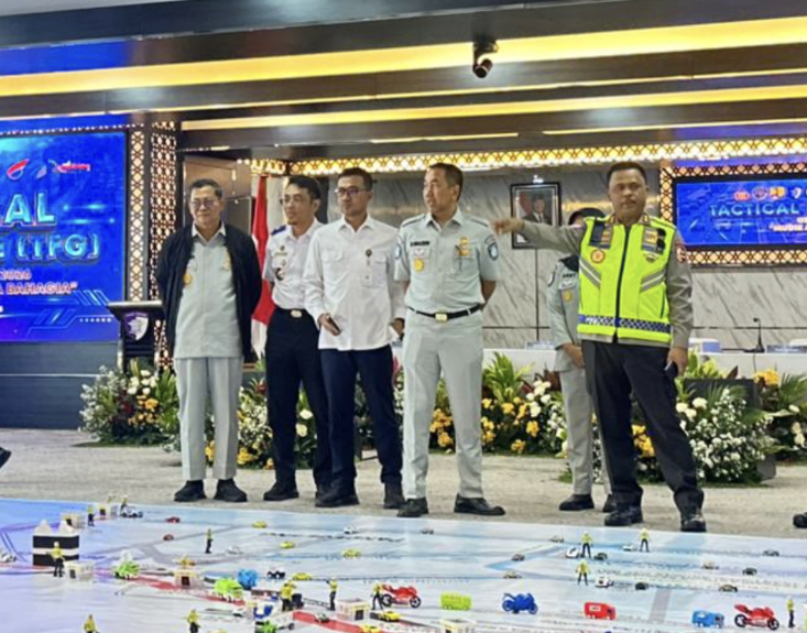 Korlantas Gelar Tactical Floor Game Operasi Ketupat 2026 1