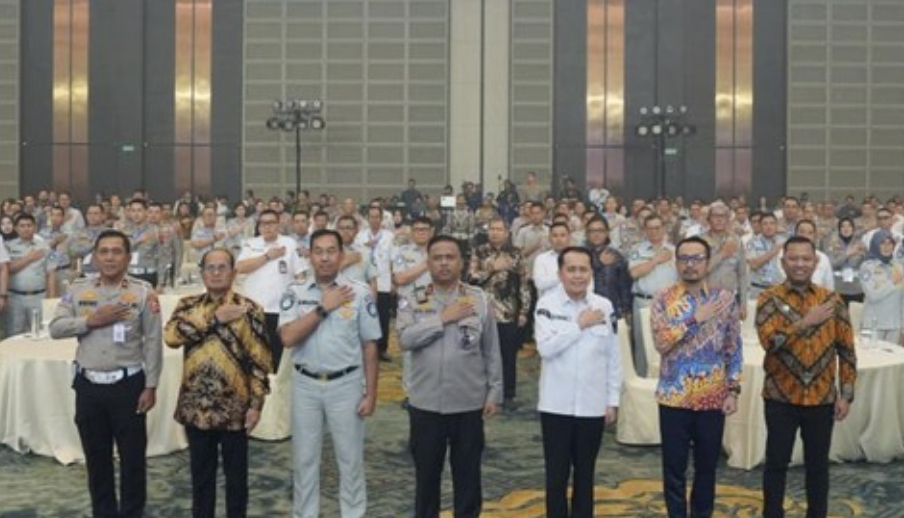 Kakorlantas Buka Rakor Pembina Samsat 2026