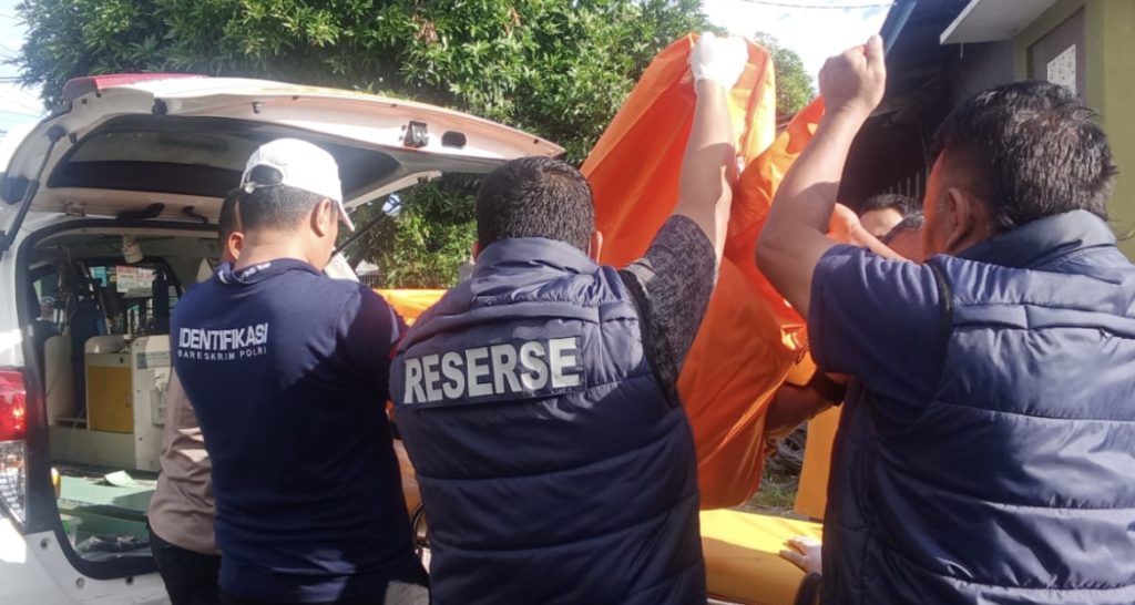 Gambar penanganan temuan jenazah oleh Satreskrim Polda Aceh Tenggara