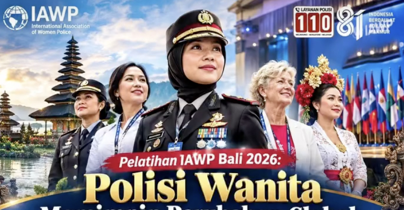 Gambar IAWP Conference 2026 Indonesian women police trafficking